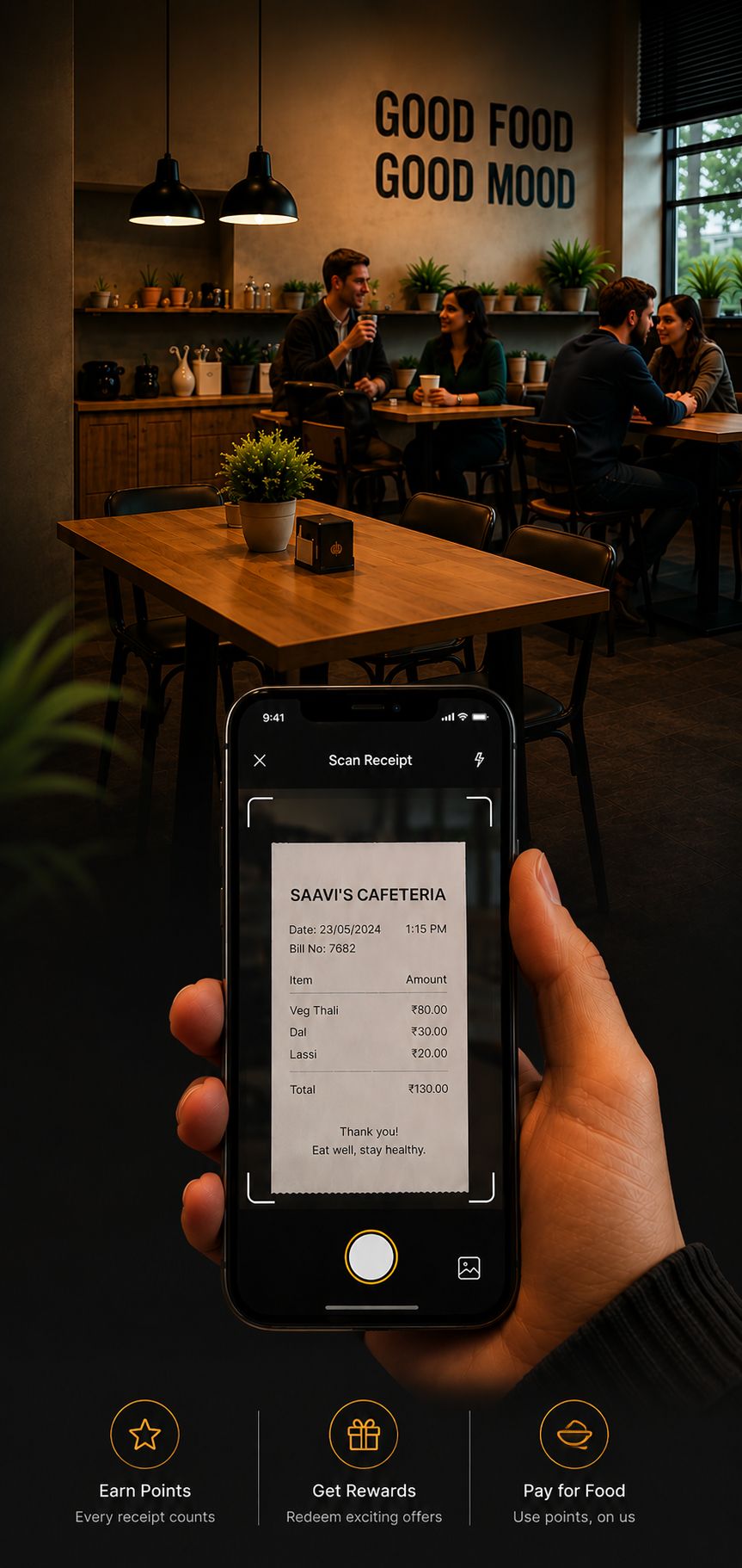 Cafeteria Background